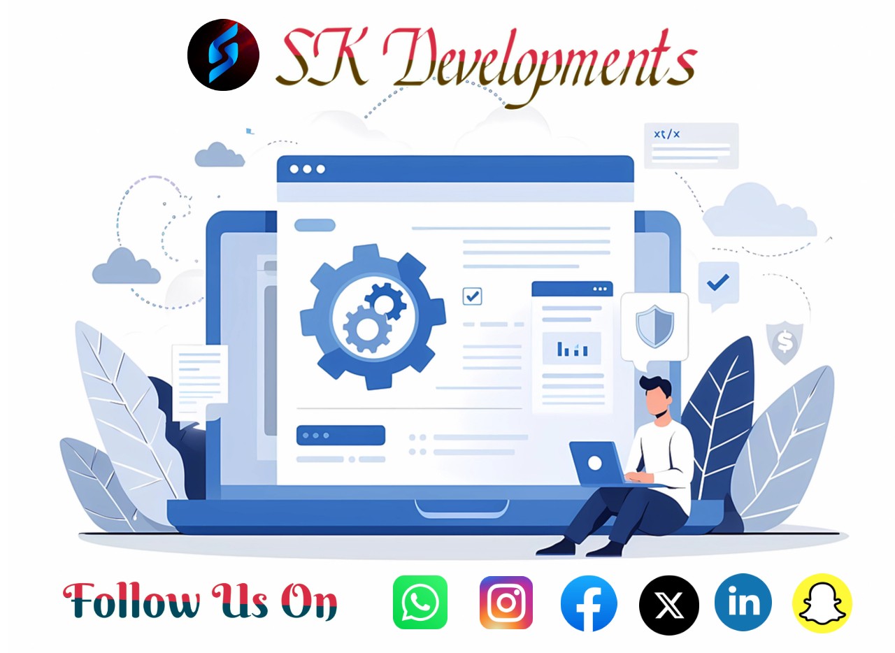 Web Development Illustration