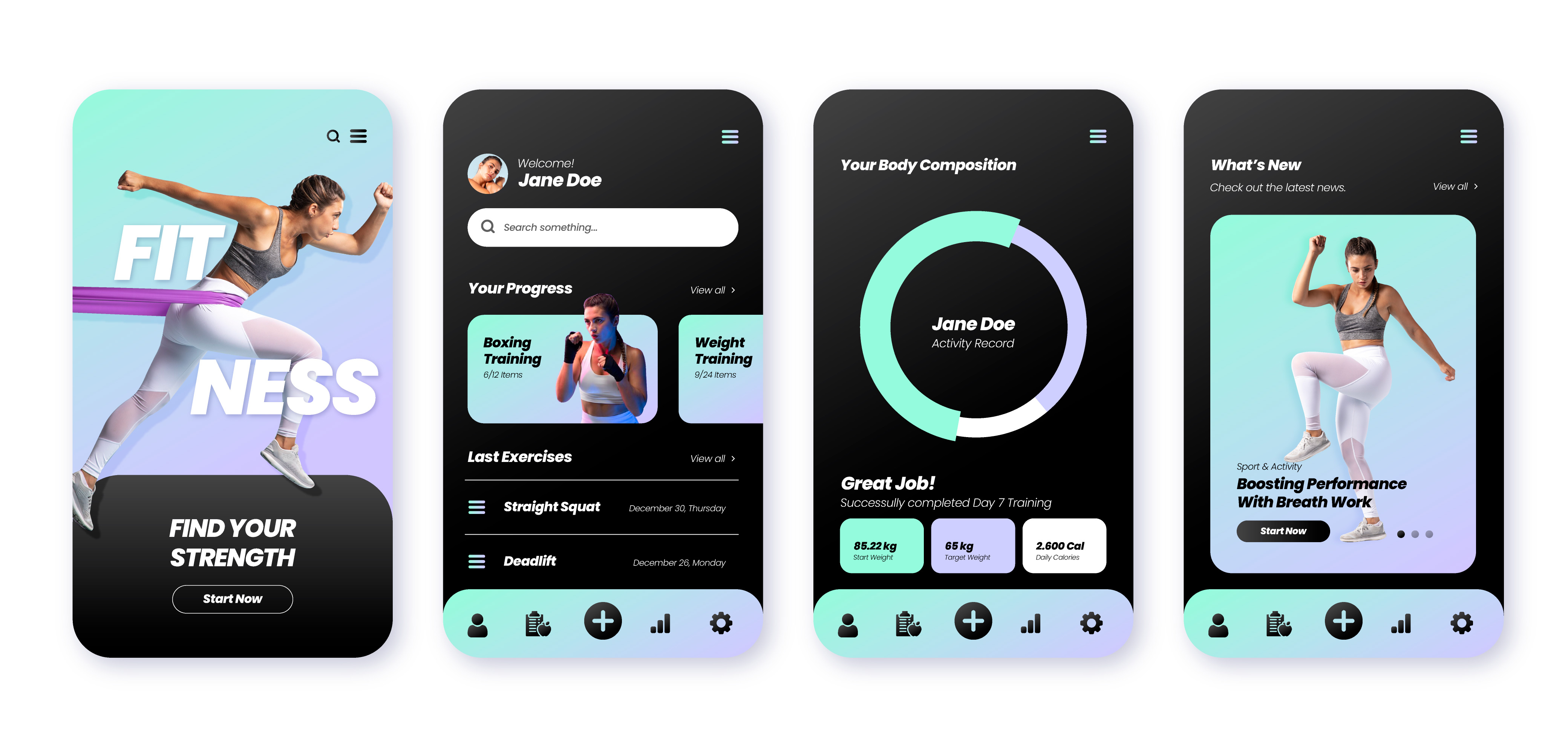 Fitness Tracking App